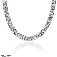 🦚 Herren Königskette aus 925er Silber, 7,0 mm 🦚 Herren Königskette aus 925er Silber, 7,0 mm