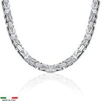 🦚 925 Silberkette: Königskette Silber 7,5mm 🦚 925 Silberkette: Königskette Silber 7,5mm