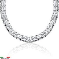 🦚 925 Silberkette: Königskette Silber 10mm 🦚 925 Silberkette: Königskette Silber 10mm