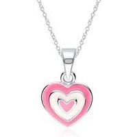 🦚 Kette Herz für Mädchen aus 925er Silber 🦚 Kette Herz für Mädchen aus 925er Silber