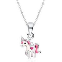 🦚 Kette Einhorn für Mädchen aus Sterlingsilber 🦚 Kette Einhorn für Mädchen aus Sterlingsilber
