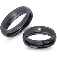 🦚 Exklusive schwarze Keramik Eheringe kratzfest 🦚 Exklusive schwarze Keramik Eheringe kratzfest