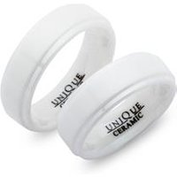 🦚 Weisse Eheringe aus Keramik 7mm matt 🦚 Weisse Eheringe aus Keramik 7mm matt