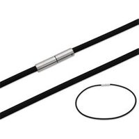 🦚 Halsband Kautschuk 3mm 🦚 Halsband Kautschuk 3mm