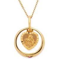 🦚 Taufkette 333er Gold mit Rubin Engel 🦚 Taufkette 333er Gold mit Rubin Engel