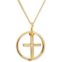 🦚 333er Gold Taufkette: Zirkonia Kreuz 🦚 333er Gold Taufkette: Zirkonia Kreuz