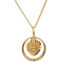 🦚 Taufkette 333 Gold Zirkonia Engel 🦚 Taufkette 333 Gold Zirkonia Engel