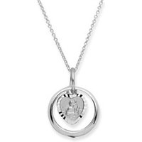 🦚 Taufkette 925 Silber Rubin Engel 🦚 Taufkette 925 Silber Rubin Engel