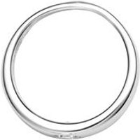 🦚 Polierter Silber Taufring mit Zirkonia 🦚 Polierter Silber Taufring mit Zirkonia