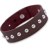 🦚 Lederarmband braun Nieten verstellbar 18-22cm 🦚 Lederarmband braun Nieten verstellbar 18-22cm