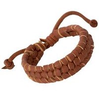 🦚 Braunes Lederarmband mit Schnürverschluss 🦚 Braunes Lederarmband mit Schnürverschluss