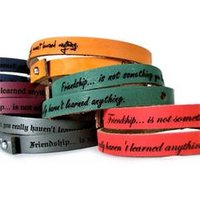 🦚 Kürzbares Echtlederarmband mit Lasergravur 🦚 Kürzbares Echtlederarmband mit Lasergravur