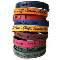 🦚 Kinderarmband Echtleder inklusive Lasergravur 🦚 Kinderarmband Echtleder inklusive Lasergravur