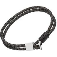 🦚 Modernes Lederarmband vintage schwarz 🦚 Modernes Lederarmband vintage schwarz