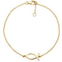 🦚 Vergoldetes 925 Silberarmband mit Ichthys 🦚 Vergoldetes 925 Silberarmband mit Ichthys