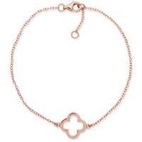 🦚 Rosé-vergoldetes 925 Silberarmband mit Anhänger 🦚 Rosé-vergoldetes 925 Silberarmband mit Anhänger