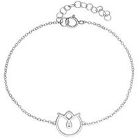 🦚 Florales Armband für Damen aus 925er Silber 🦚 Florales Armband für Damen aus 925er Silber