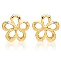 🦚 Ohrstecker 925er Silber vergoldet Blüte 🦚 Ohrstecker 925er Silber vergoldet Blüte