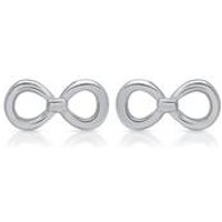 🦚 Ohrstecker 925er Silber Unendlichkeitszeichen 🦚 Ohrstecker 925er Silber Unendlichkeitszeichen