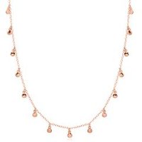 🦚 Kette aus rosévergoldetem Sterlingsilber 🦚 Kette aus rosévergoldetem Sterlingsilber