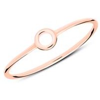 🦚 Ring Kreis aus rosévergoldetem Sterlingsilber 🦚 Ring Kreis aus rosévergoldetem Sterlingsilber