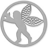 🦚 Münze Edelstahl Engel silber 🦚 Münze Edelstahl Engel silber