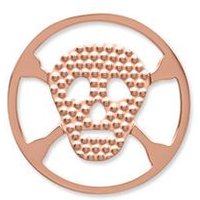 🦚 Münze Edelstahl Totenkopf roségold 🦚 Münze Edelstahl Totenkopf roségold
