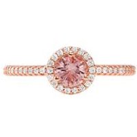 🦚 Damenring aus rosévergoldetem Sterlingsilber 🦚 Damenring aus rosévergoldetem Sterlingsilber