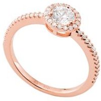 🦚 Damenring aus 925er Silber mit Zirkonia, IP Rosé 🦚 Damenring aus 925er Silber mit Zirkonia, IP Rosé