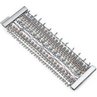 🦚 Damenarmband mit Perlen in pink und weiss 🦚 Damenarmband mit Perlen in pink und weiss