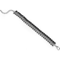 🦚 Damen Armband Modeschmuck mit schwarzen Steinen 🦚 Damen Armband Modeschmuck mit schwarzen Steinen