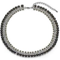 🦚 Damen Halskette mit schwarzen Steinen 🦚 Damen Halskette mit schwarzen Steinen