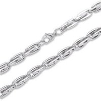 🦚 Hochglanzpolierte Edelstahl Kette 🦚 Hochglanzpolierte Edelstahl Kette