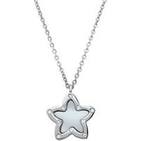 🦚 Moderne Stahlkette Sternanhänger Zirkonia 🦚 Moderne Stahlkette Sternanhänger Zirkonia