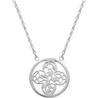 🦚 Anhänger Blumenmuster aus Edelstahl inkl. Kette 🦚 Anhänger Blumenmuster aus Edelstahl inkl. Kette