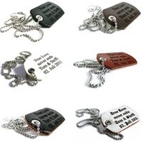 🦚 Edelstahlkugelkette inkl. Leder Erkennungsmarke 🦚 Edelstahlkugelkette inkl. Leder Erkennungsmarke