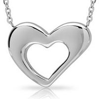 🦚 Kette mit Herzanhänger Edelstahl 🦚 Kette mit Herzanhänger Edelstahl