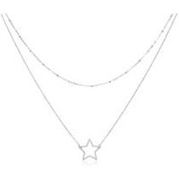 🦚 Layerkette Stern aus Edelstahl 🦚 Layerkette Stern aus Edelstahl