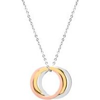 🦚 Edelstahlkette tricolore Kreise 🦚 Edelstahlkette tricolore Kreise