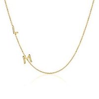 🦚 14K Goldkette Buchstaben für Damen 🦚 14K Goldkette Buchstaben für Damen
