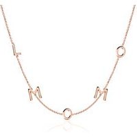 🦚 585er Roségold Kette für Damen mit 5 Buchstaben 🦚 585er Roségold Kette für Damen mit 5 Buchstaben