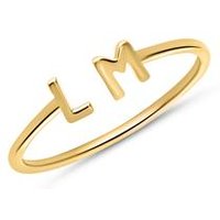 🦚 585er Goldring mit zwei wählbaren Buchstaben, Symbolen 🦚 585er Goldring mit zwei wählbaren Buchstaben, Symbolen