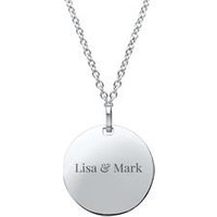 🦚 Edelstahlkette mit Edelstahlanhänger gravierbar 🦚 Edelstahlkette mit Edelstahlanhänger gravierbar