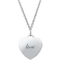 🦚 Edelstahlkette mit Herzanhänger 🦚 Edelstahlkette mit Herzanhänger