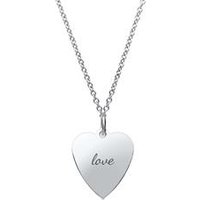 🦚 Edelstahlkette mit Anhänger Edelstahl Herz 🦚 Edelstahlkette mit Anhänger Edelstahl Herz