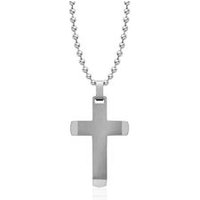 🦚 Kette inklusive Kreuz-Anhänger Edelstahl 🦚 Kette inklusive Kreuz-Anhänger Edelstahl