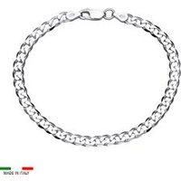 🦚 925 Silberarmband: Panzerarmband Silber 4,5mm 🦚 925 Silberarmband: Panzerarmband Silber 4,5mm