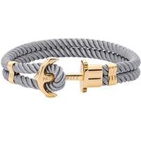 🦚 Damen Textilarmband Phrep mit Edelstahl, IP Gold 🦚 Damen Textilarmband Phrep mit Edelstahl, IP Gold