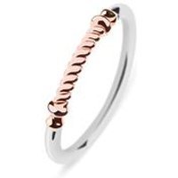 🦚 Portside Ring für Damen aus Edelstahl, teilweise rosé 🦚 Portside Ring für Damen aus Edelstahl, teilweise rosé