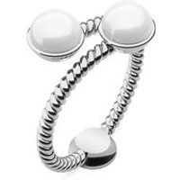 🦚 Ring Rope Pearl für Damen aus Edelstahl mit Perlen 🦚 Ring Rope Pearl für Damen aus Edelstahl mit Perlen